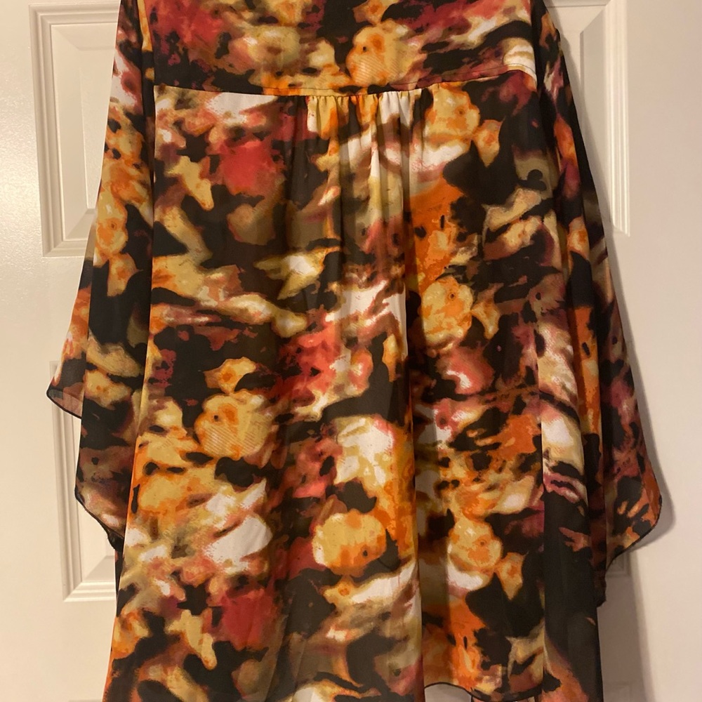 Multicolored sheer shell - Picture 4 of 7